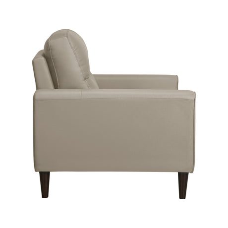 Lewes Latte Leather Chair from Homelegance - Luna Furniture