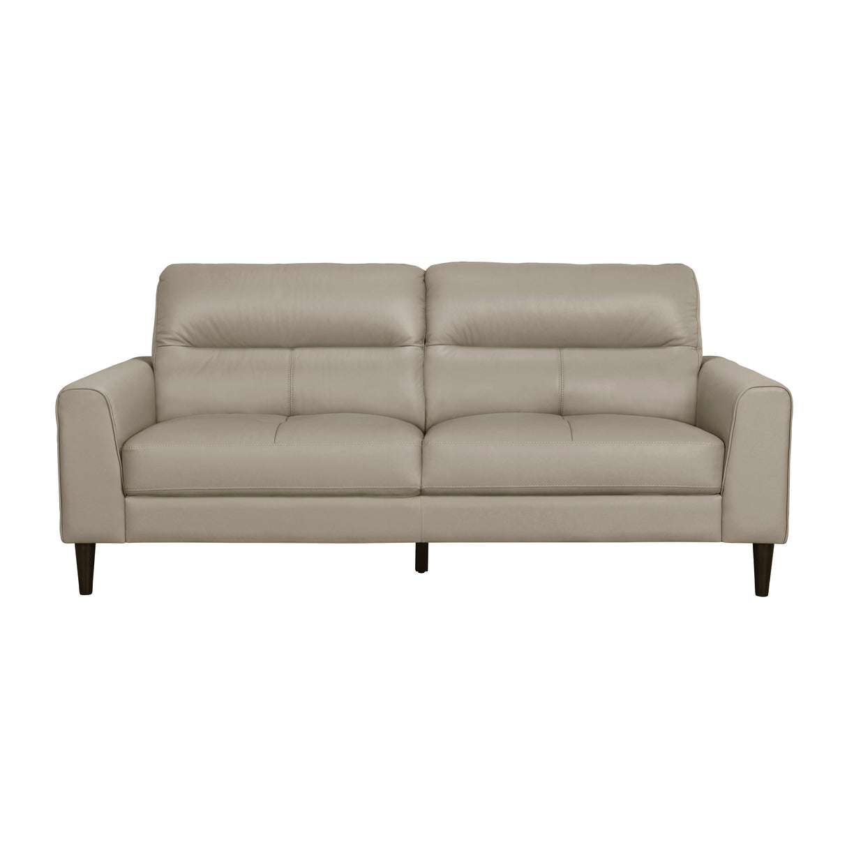 Lewes Latte Leather Sofa from Homelegance - Luna Furniture