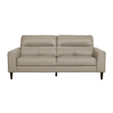 Lewes Latte Leather Sofa from Homelegance - Luna Furniture