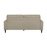 Lewes Latte Leather Sofa from Homelegance - Luna Furniture