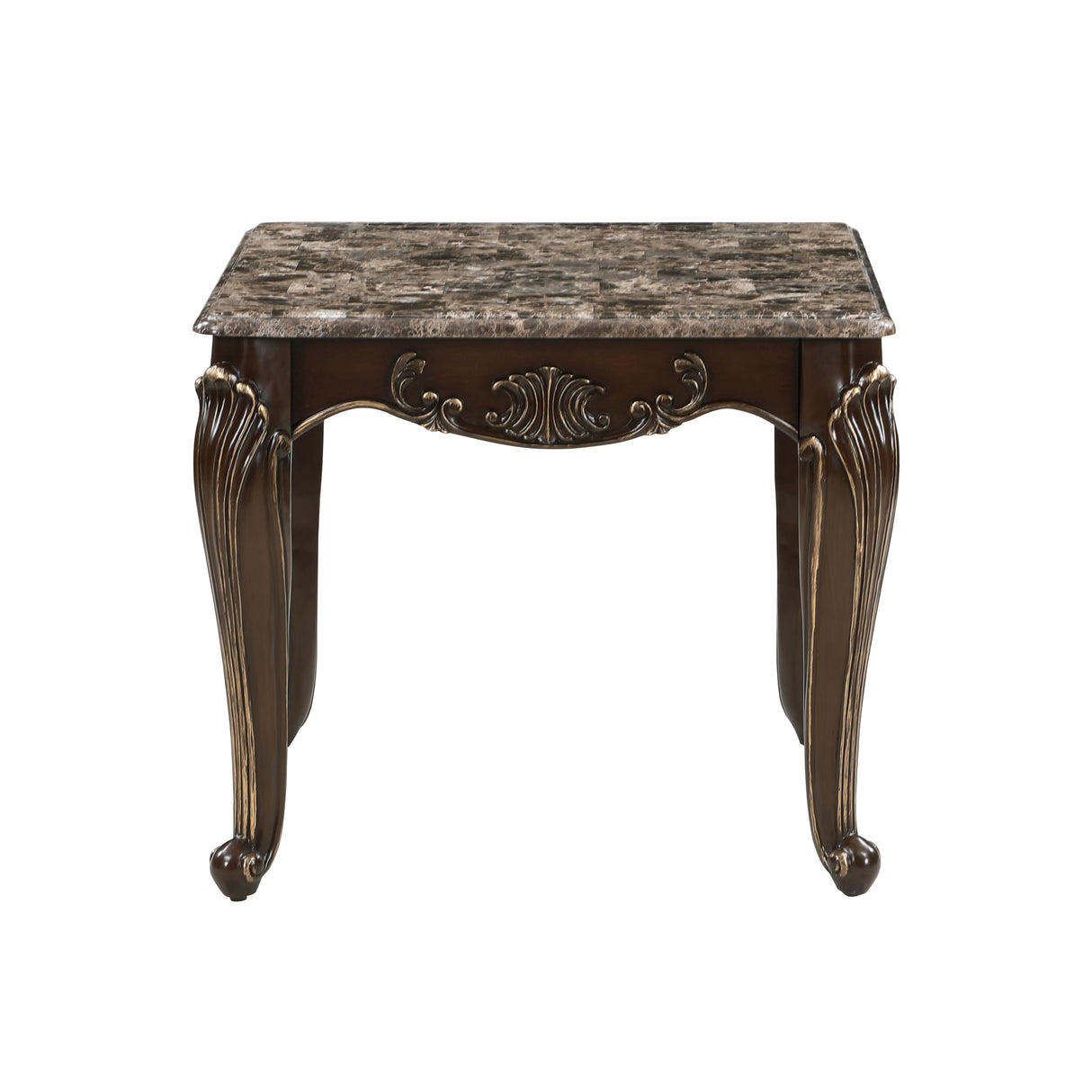 Balthasar Brown End Table from Homelegance - Luna Furniture