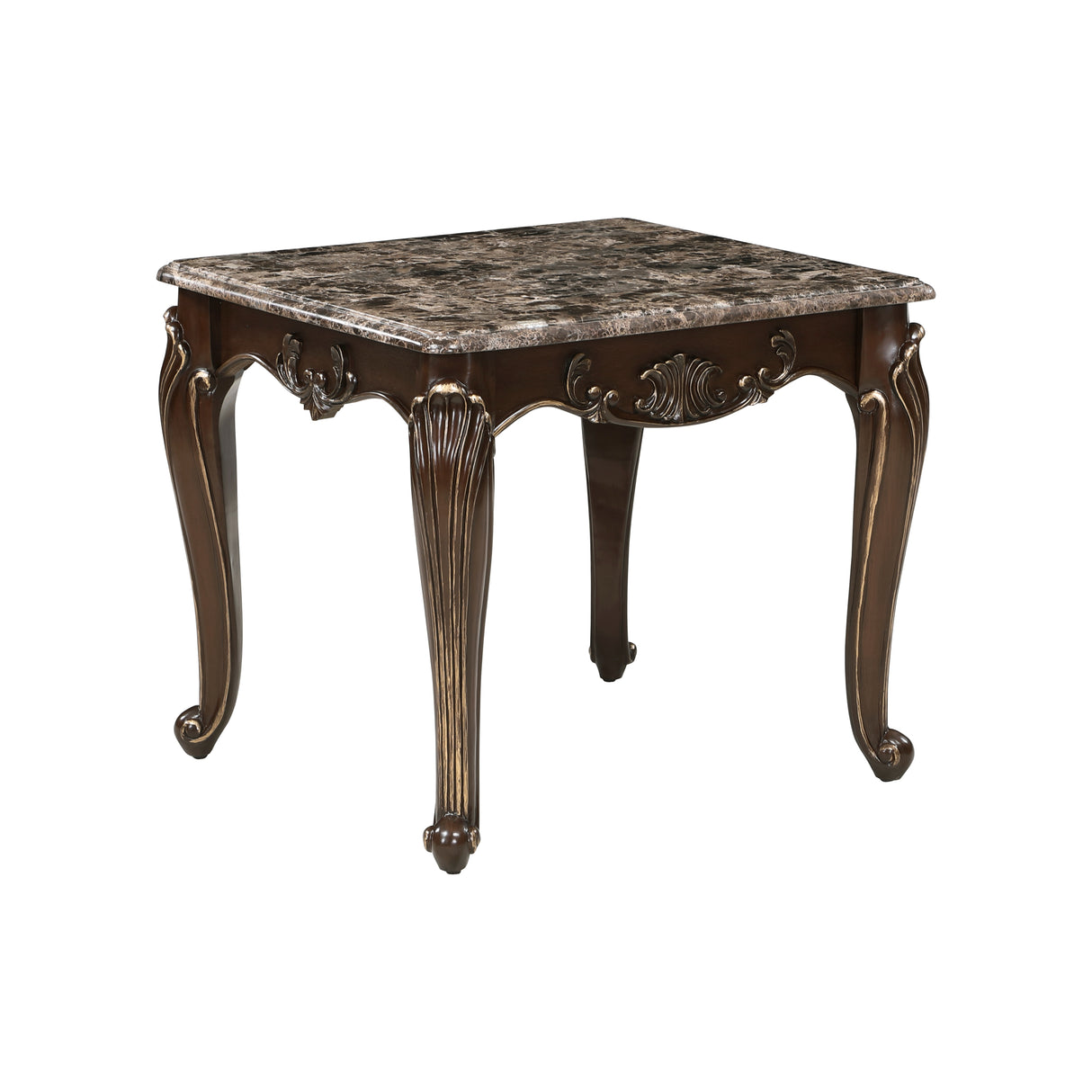 Balthasar Brown End Table from Homelegance - Luna Furniture