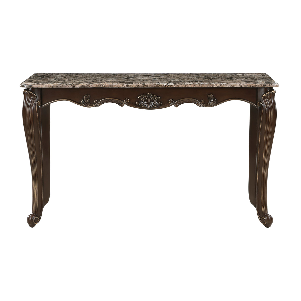 Balthasar Brown Sofa Table from Homelegance - Luna Furniture