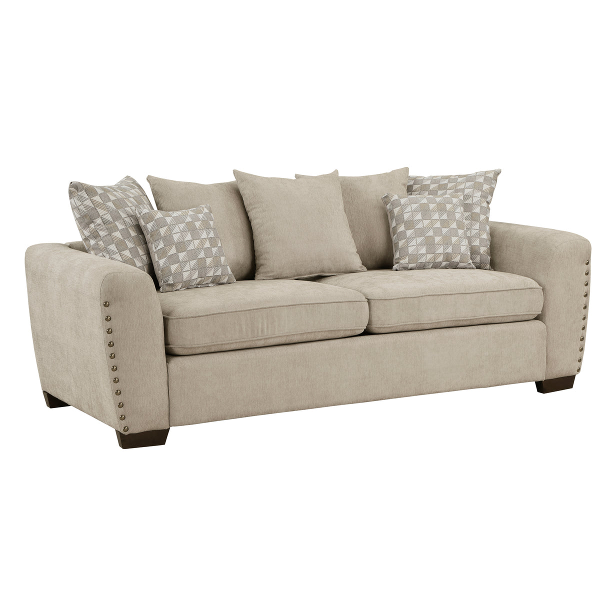 Silverthorne Light Brown Living Room Set from Homelegance - Luna Furniture
