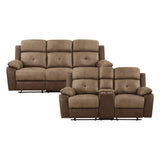 8599BR*2 Sofa and Loveseat from Homelegance - Luna Furniture