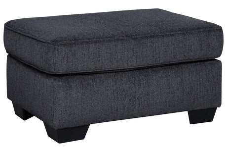 Altari Slate Ottoman from Ashley - Luna Furniture
