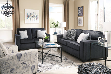 Altari Slate Living Room Set from Ashley - Luna Furniture