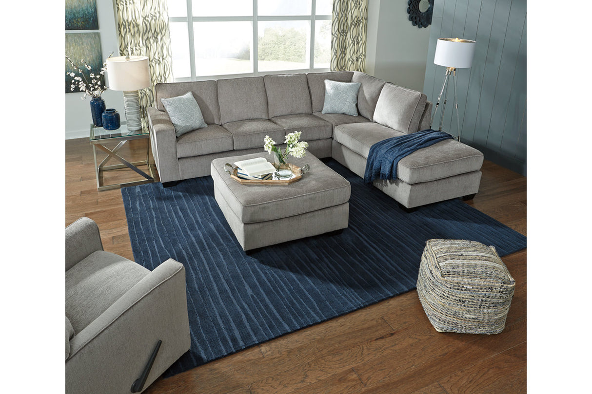 Altari Alloy Oversized Accent Ottoman from Ashley - Luna Furniture