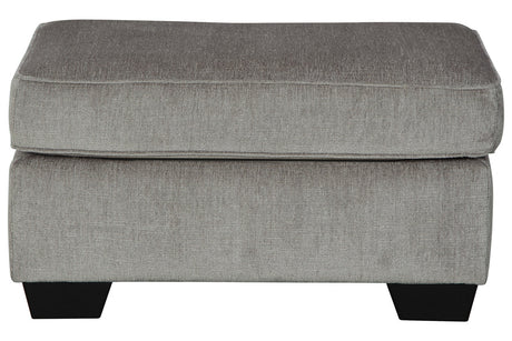 Altari Alloy Ottoman from Ashley - Luna Furniture
