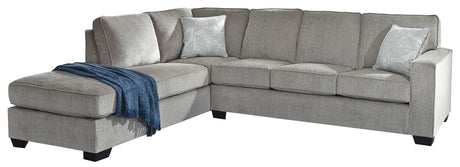 Altari Alloy 2-Piece LAF Chaise Sleeper Sectional from Ashley - Luna Furniture