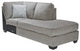 Altari Alloy Right-Arm Facing Corner Chaise from Ashley - Luna Furniture