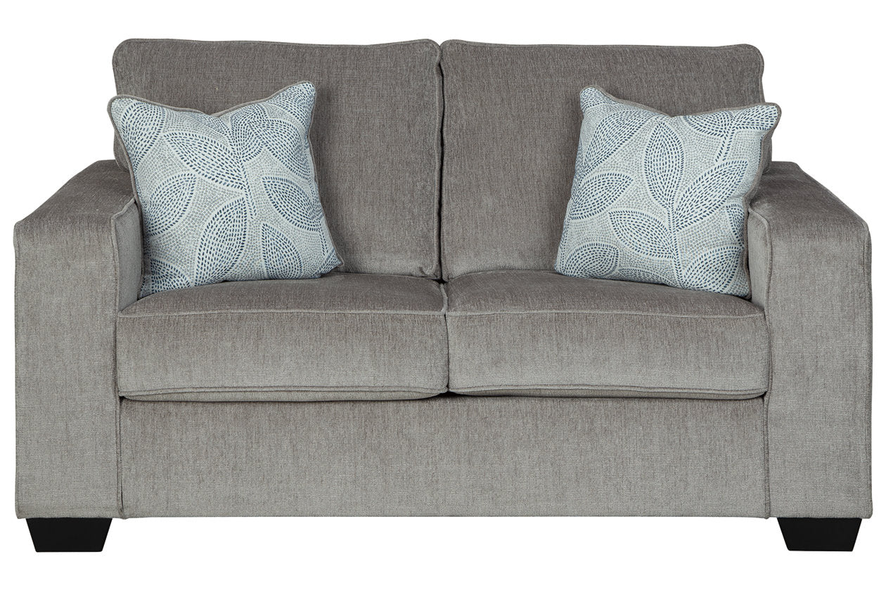 Altari Alloy Loveseat from Ashley - Luna Furniture