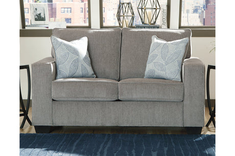 Altari Alloy Loveseat from Ashley - Luna Furniture
