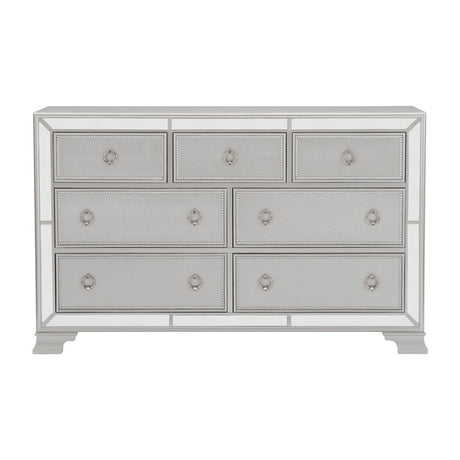 Avondale Silver Mirrored Dresser from Homelegance - Luna Furniture