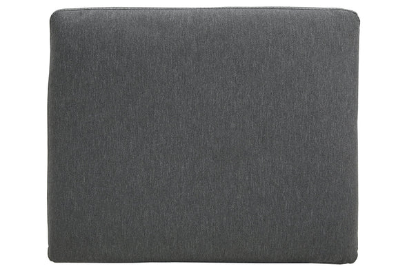 Candela Charcoal Oversized Accent Ottoman
