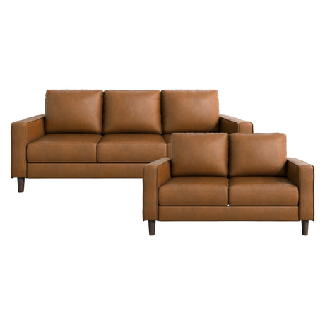 Malcolm Brown 2-Piece Living Room Set from Homelegance - Luna Furniture