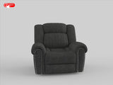 Brennen Charcoal Power Reclining Chair from Homelegance - Luna Furniture