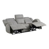 9207GRY-3PW Power Double Reclining Sofa - Luna Furniture