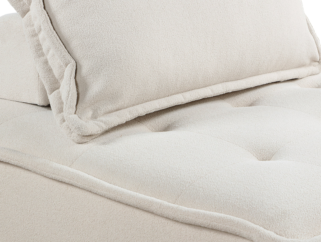Inman Beige Boucle Modular Accent Chair from Homelegance - Luna Furniture