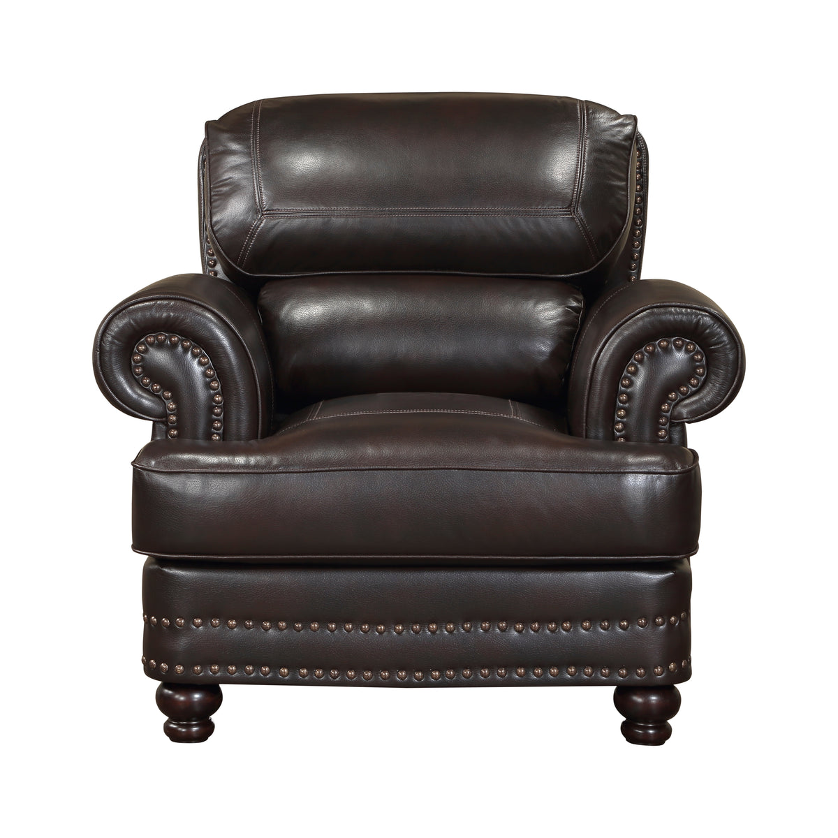 9268BRW-1 Chair from Homelegance - Luna Furniture