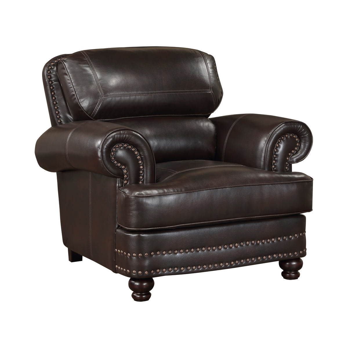 9268BRW-1 Chair from Homelegance - Luna Furniture