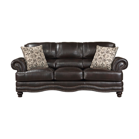 Milford Brown Sofa from Homelegance - Luna Furniture