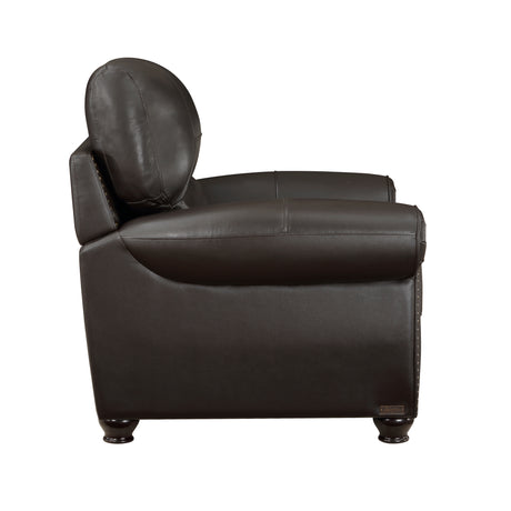 Foxborough Dark Brown Chair from Homelegance - Luna Furniture