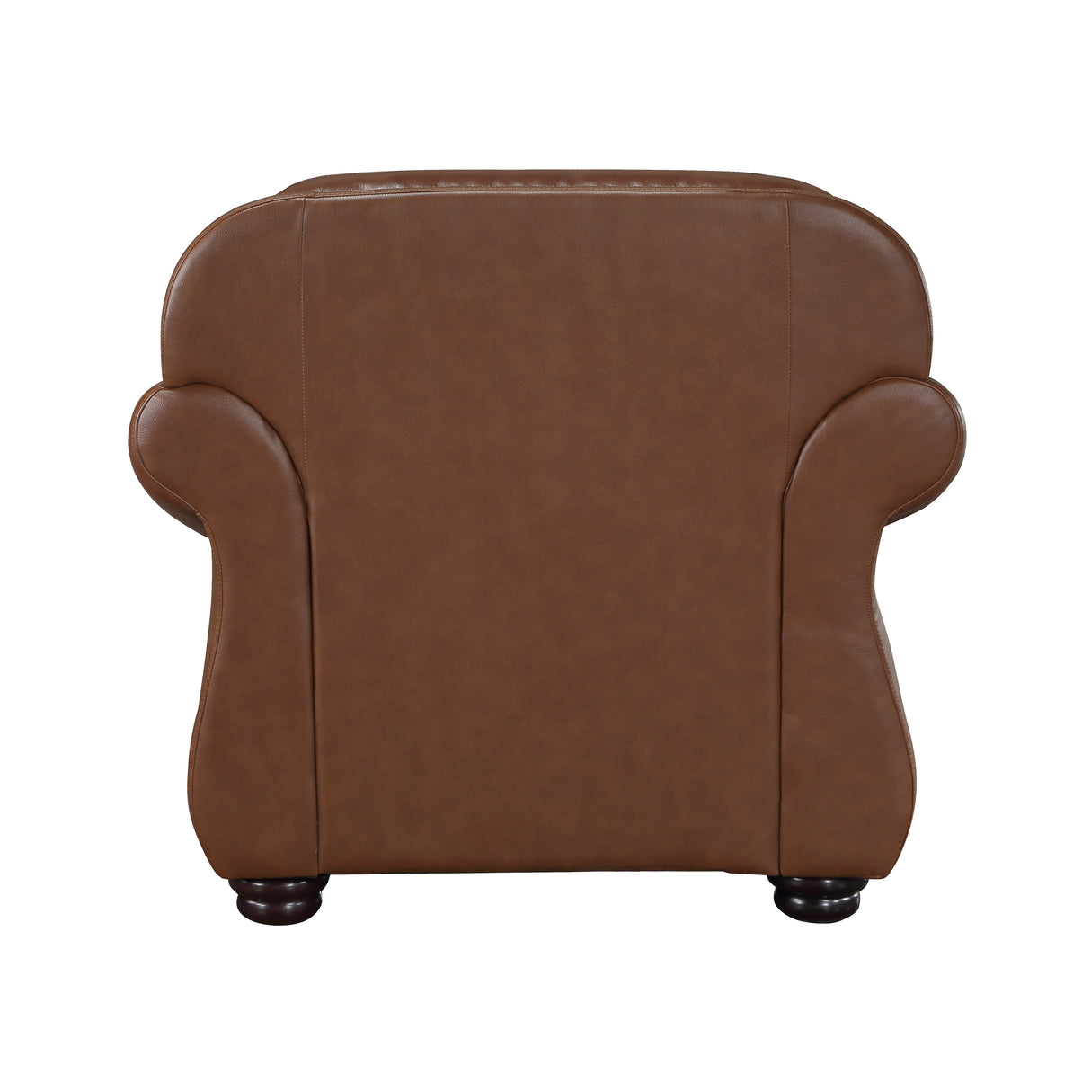 Attleboro Brown Leather Chair from Homelegance - Luna Furniture