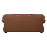 Attleboro Brown Leather Sofa from Homelegance - Luna Furniture