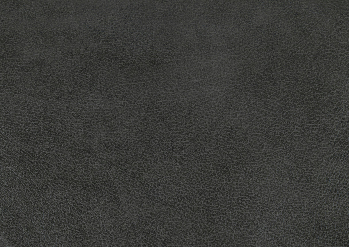 Braintree Gray Top-Grain Leather Accent Chair from Homelegance - Luna Furniture
