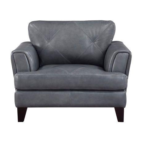 Thierry Burnish Gray Chair from Homelegance - Luna Furniture
