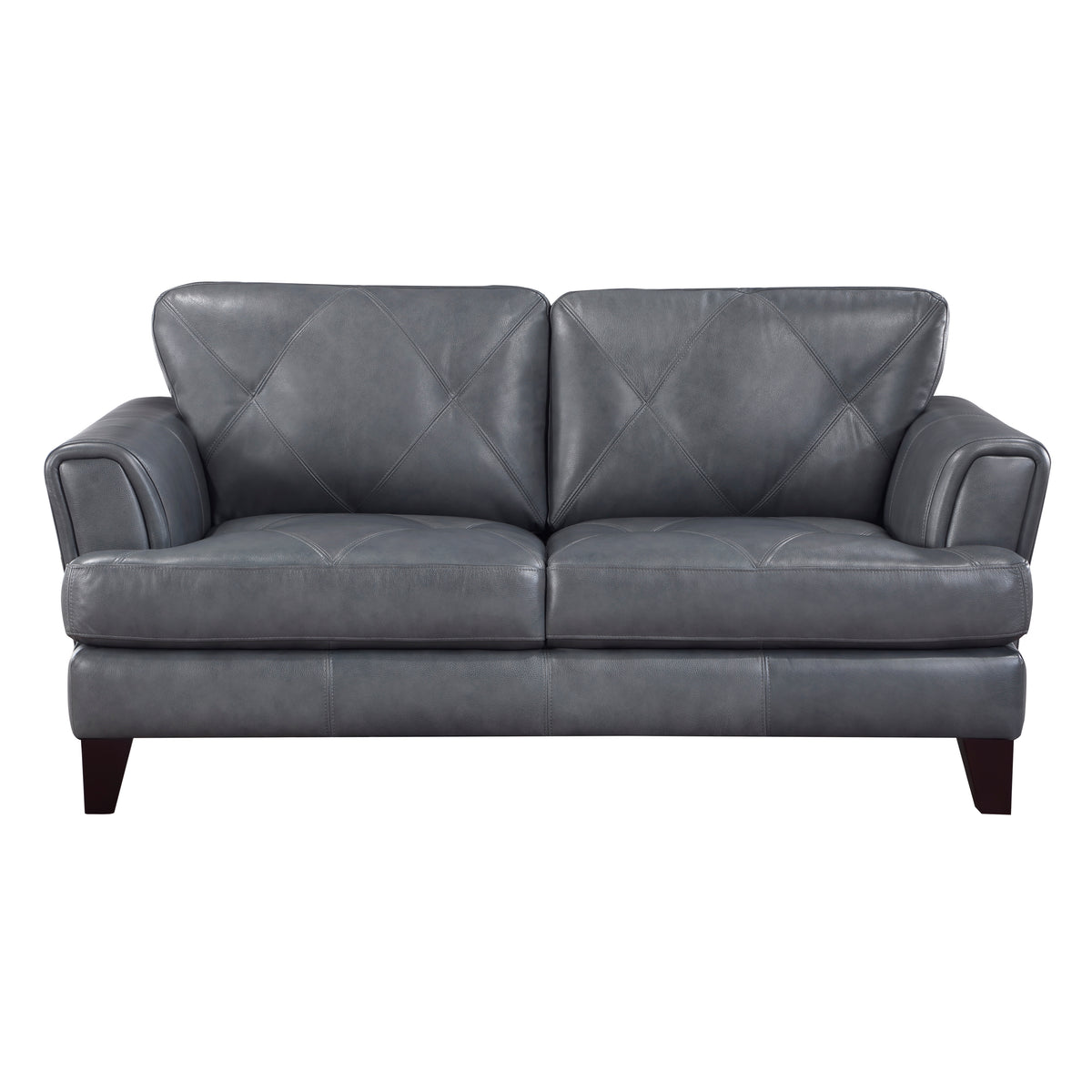 Thierry Burnish Gray Loveseat from Homelegance - Luna Furniture