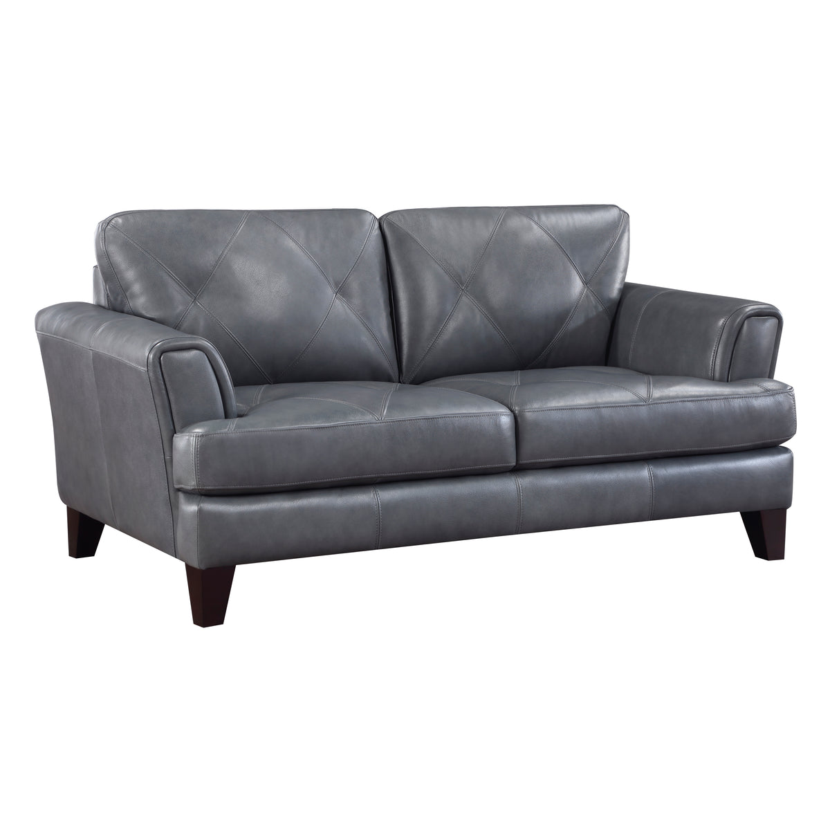 Thierry Burnish Gray Loveseat from Homelegance - Luna Furniture