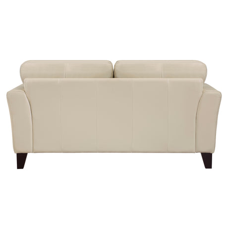 Thierry Cream Loveseat from Homelegance - Luna Furniture