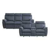 9301BUE*2 Sofa and Loveseat from Homelegance - Luna Furniture