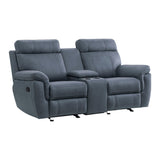 9301BUE*2 Sofa and Loveseat from Homelegance - Luna Furniture