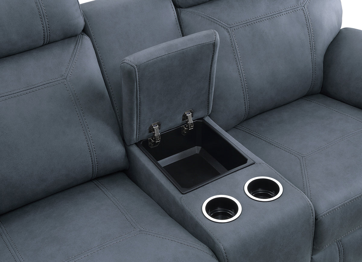 9301BUE*2 Sofa and Loveseat from Homelegance - Luna Furniture