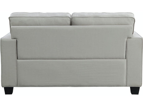 Elmont Khaki Loveseat from Homelegance - Luna Furniture