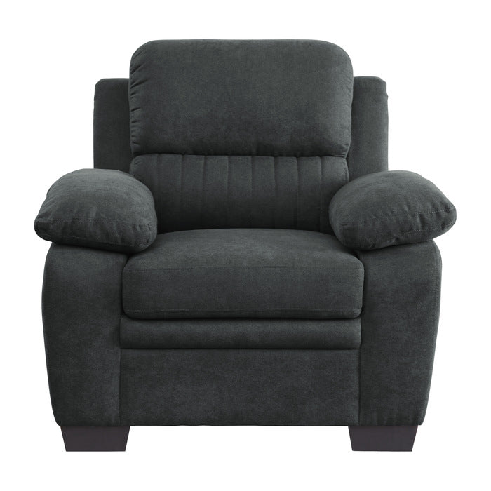 Holleman Dark Gray Living Room Chair from Homelegance - Luna Furniture