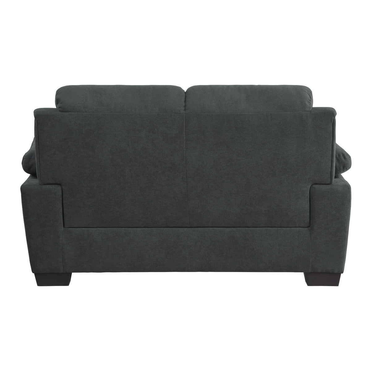 Holleman Dark Gray Loveseats from Homelegance - Luna Furniture