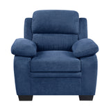 Holleman Blue Chair from Homelegance - Luna Furniture