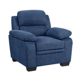 Holleman Blue Chair from Homelegance - Luna Furniture