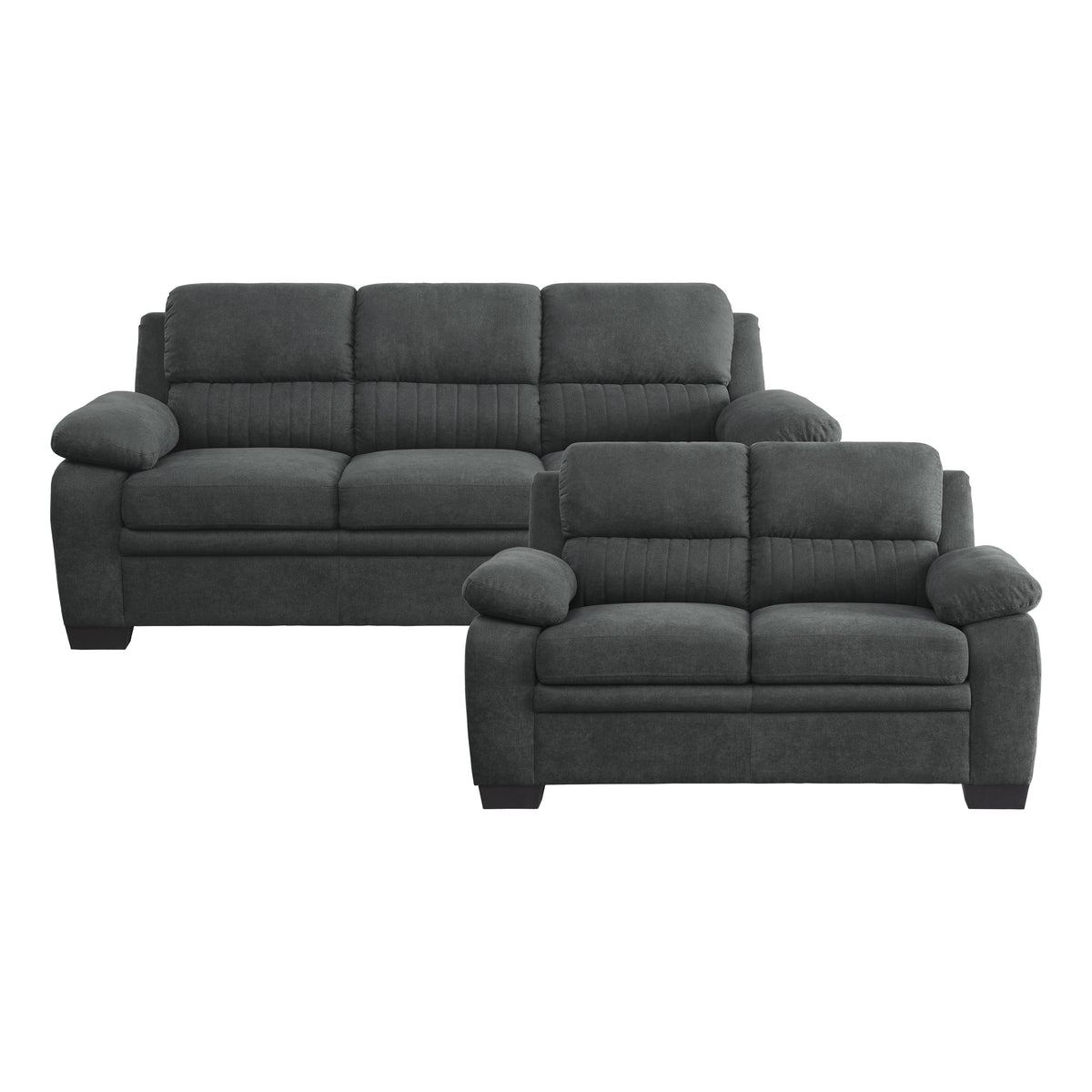 9333DG*2 Sofa and Loveseat from Homelegance - Luna Furniture