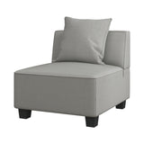 Jayilin Gray 4-Piece Modular Sectional from Homelegance - Luna Furniture