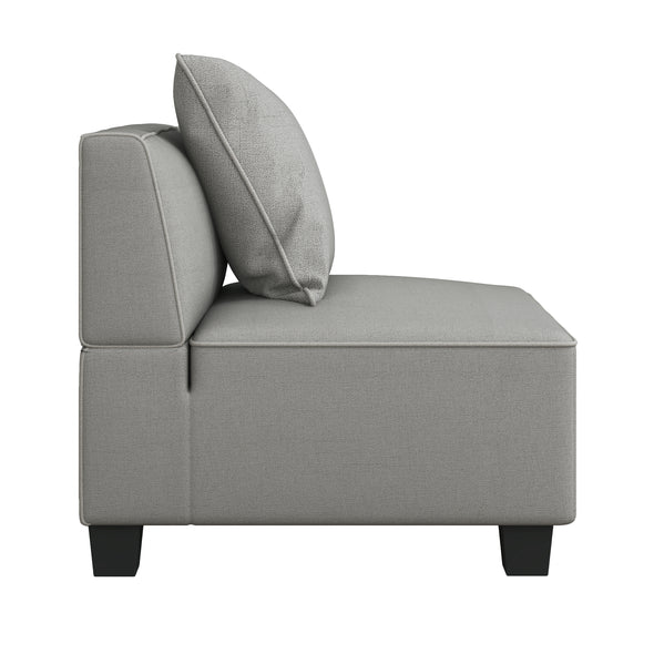 9357GY*4SC (4)4-Piece Modular Sectional - Luna Furniture