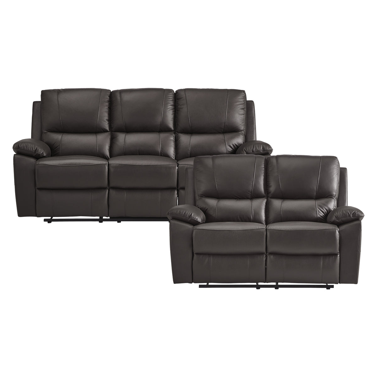 9368BRW*2 Sofa and Loveseat from Homelegance - Luna Furniture