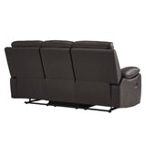 9368BRW*2 Sofa and Loveseat from Homelegance - Luna Furniture
