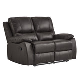 9368BRW*2 Sofa and Loveseat from Homelegance - Luna Furniture