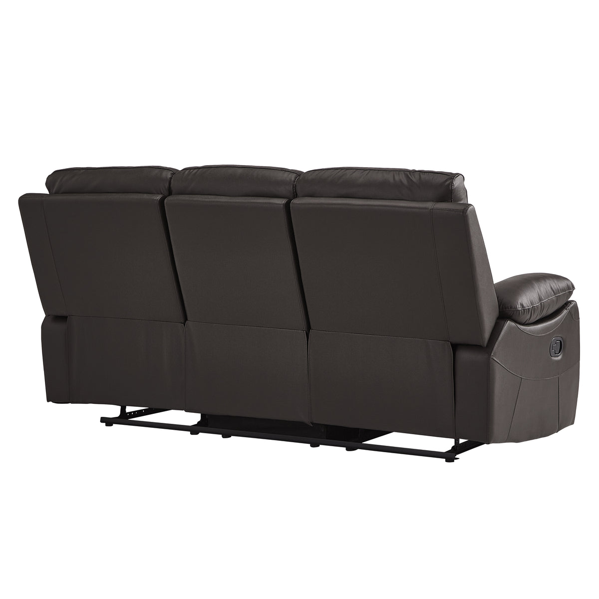 9368BRW-3 Double Reclining Sofa from Homelegance - Luna Furniture