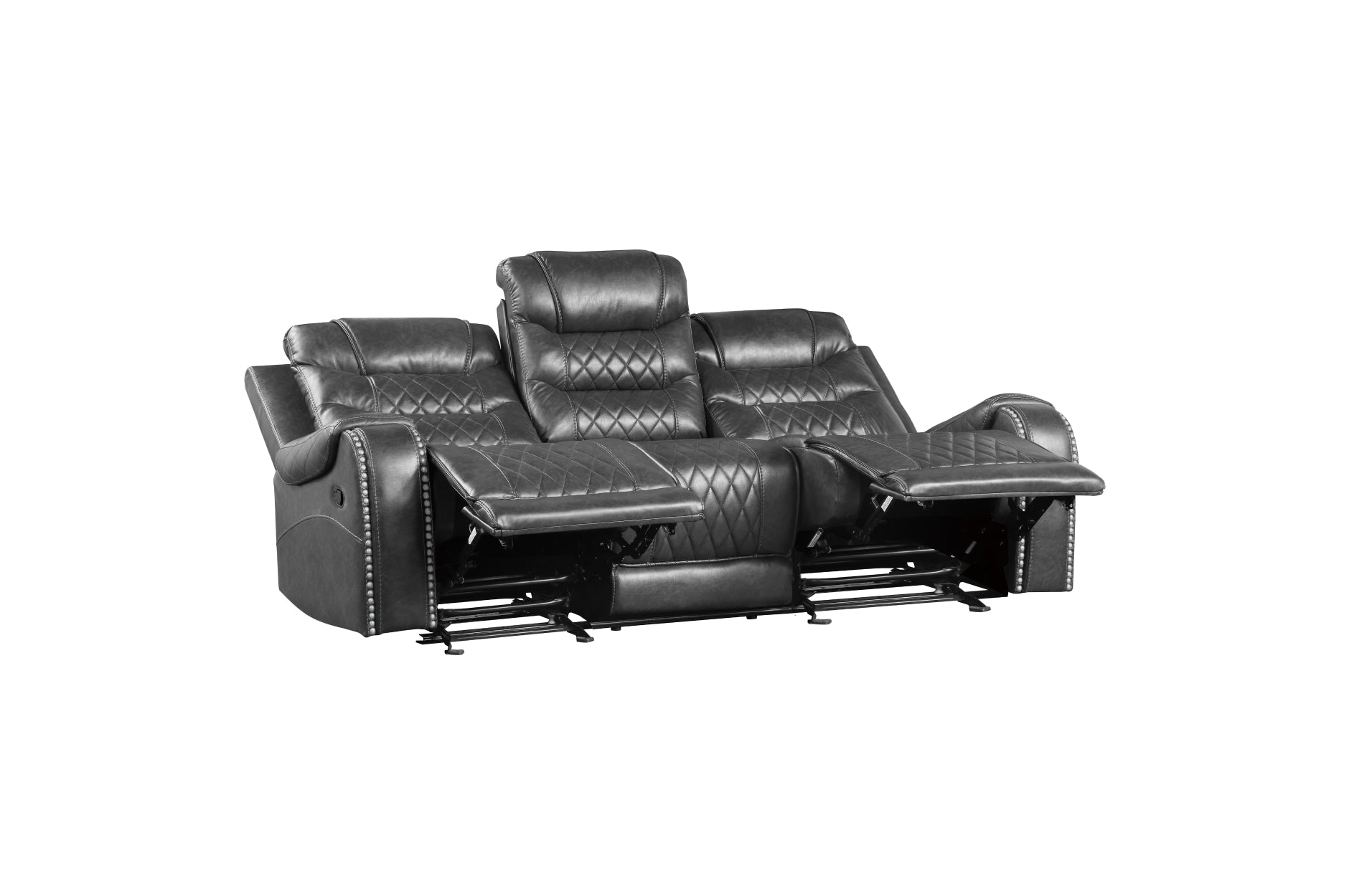 Putnam Gray Reclining Living Room Set from Homelegance Luna Furniture